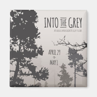 In die graue Versatile Arts Show Poster Magnet