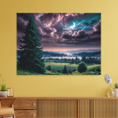 In die Horizon-Leinwand drucken Leinwanddruck (Insitu (Wohnzimmer))