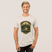 IN DIE KIEFERN Tri-Blend SHIRT (Vorderseite voll)