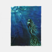 In die leichte Mermaid-Blanket Fleecedecke (Vorderseite)