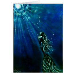 In die leichte Mermaid-Karte