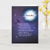 In die Lichthupe der Libellen Karte (Gelbe Blume)