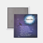 In die Lichthupe der Libellen Magnet (Vorderseite/Rückseite)