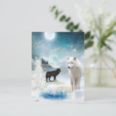 In die Mystische Wildnis Postkarte (Stehend Vorderseite)