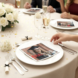 In die nächste Ära Abschlussjahrgang 2026 Abschlus Serviette