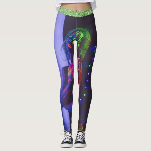 In die Nacht Leggings (Vorderseite)