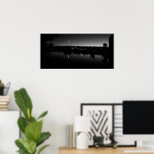 In die Nacht Poster (Heimbüro)