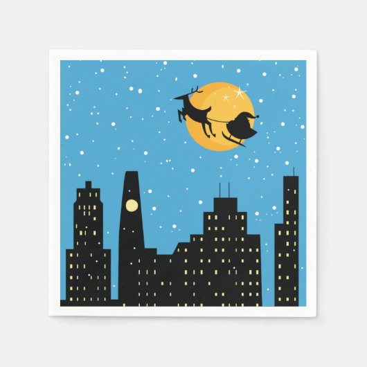 In die Nacht Serviette (Vorderseite)