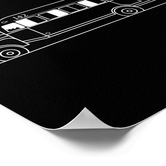 In die Natur Poster (Ecke)