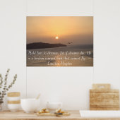 In die Sonne fliegen Poster (Küche)