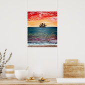 In die Sonne Poster (Küche)