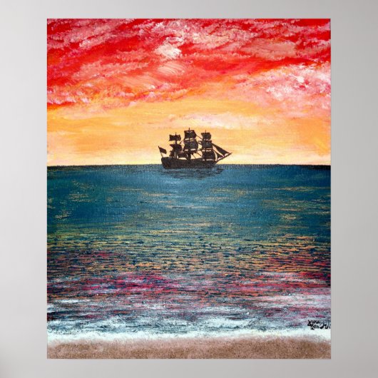 In die Sonne Poster (Vorne)