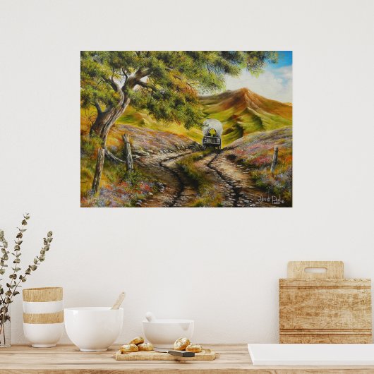 In die Stadt Poster (Küche)