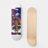 In die Sterne Skateboard (Vorderseite)