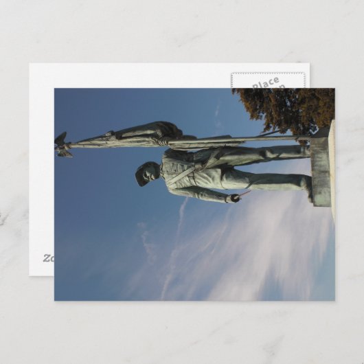 In die Sun Postkarte (Vorne/Hinten)