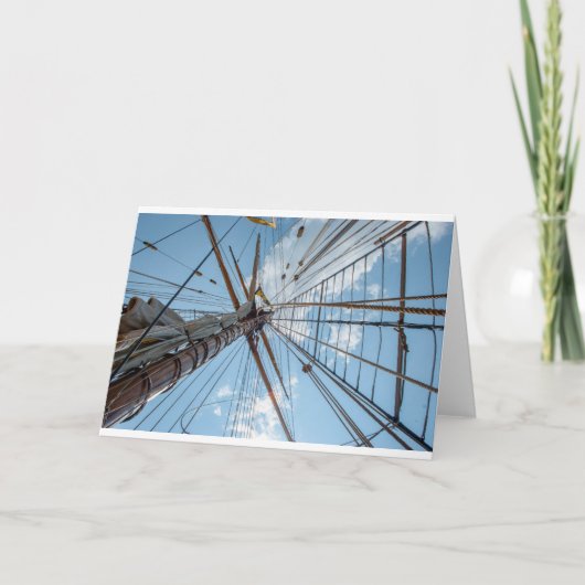 In die Takelung Karte (Vorderseite)