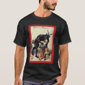 In die Tasche Kids - Vintager Krampus T-Shirt (Vorderseite)