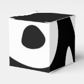 In die Tiefe: Abstrakt Schwarz und Weiß Geschenkschachtel (Vorderseite)