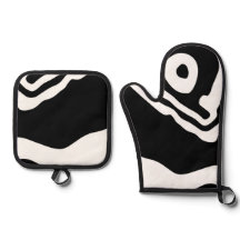 In die Tiefe: Abstrakt Schwarz und Weiß