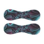 In die Tiefe Abstraktes Fraktal Blau rosa Kunst Baseball (Paneele)