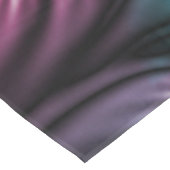 In die Tiefe Abstraktes Fraktal Blau rosa Kunst Tischdecke (Schrägansicht)