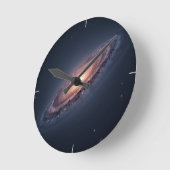 In die Universe Round Clock Runde Wanduhr (Winkel)