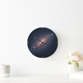 In die Universe Round Clock Runde Wanduhr (Zuhause)