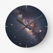 In die Universe Round Clock