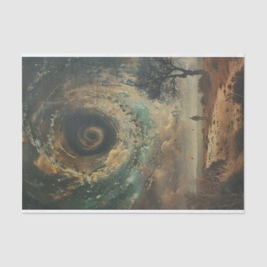 In die Vortex-Entkopplung Seidenpapier (Vorderseite)