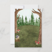 in die WaldSVP-Karten RSVP Karte (Rückseite)