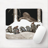 In die Weihnachtsnacht Tomte-Nisse Mousepad (Mit Mouse)