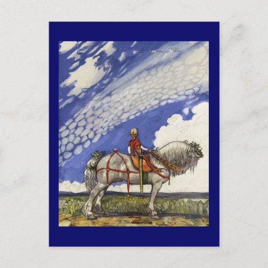 In die weite Welt Postkarte (Vorderseite)