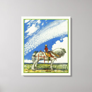 In die Welt John Bauer Leinwanddruck