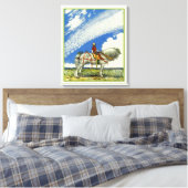 In die Welt John Bauer Leinwanddruck (Insitu (Schlafzimmer))