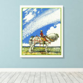 In die Welt John Bauer Leinwanddruck (Insitu (Holzboden))