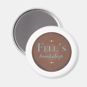 in die Welt Magnet (Vorderseite/Rückseite)