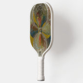 "In die wilde blaue Ferne" Pickleball Schläger (Links)