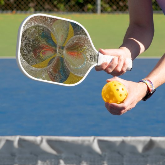 "In die wilde blaue Ferne" Pickleball Schläger (InSitu)
