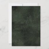 In die wilde, lebendige grüne Berglandschaft Einladung (Rückseite)