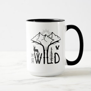 In die wilde Liebe der Berge und der Wildnis Tasse