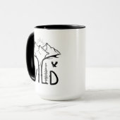 In die wilde Liebe der Berge und der Wildnis Tasse (Vorderseite Links)