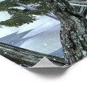 In die wilde Schneekugel Poster (Ecke)