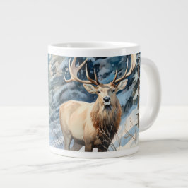 In die Wildnis: Die Majestät des Elks Jumbo-Tasse