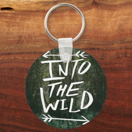 In die Wildnis Schlüsselanhänger (Vorderseite)