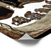 In die Winternacht Poster (Ecke)