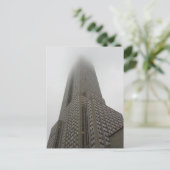 In die Wolken - Empire State Gebäude - New York Postkarte (Stehend Vorderseite)