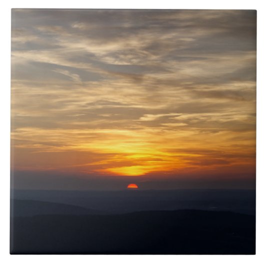 In die Wolken Fliese (Vorderseite)