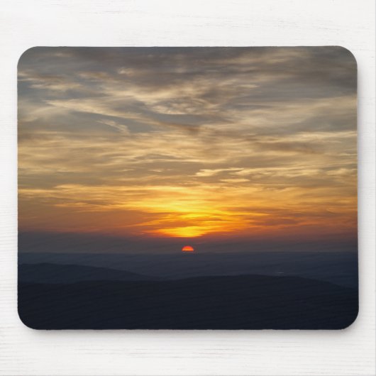 In die Wolken Mousepad (Vorne)