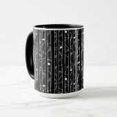 In die Woods White RInger-Tasse Tasse (Vorderseite Links)