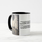 IN DIE WÜRDE, DIE ART UND DIE Poesie - Tasse (Vorderseite Links)